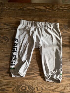 Gray Men's Football pants with Side 'EAGLES' Print